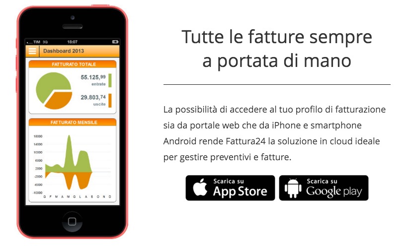 fattura24 - iPhone e Android