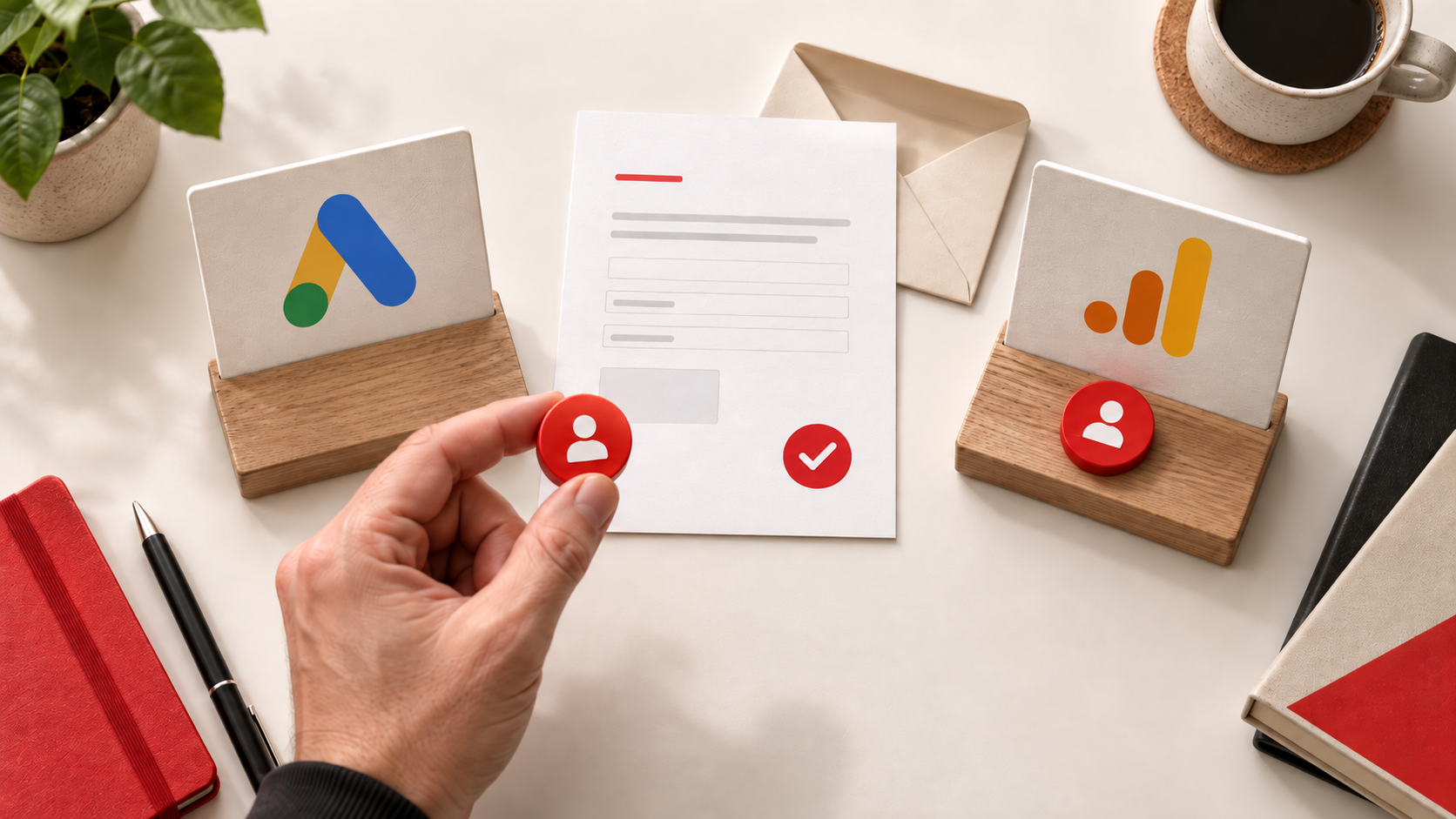 Una singola richiesta di preventivo genera due registrazioni distinte in Google Ads e Google Analytics 4, evidenziando il rischio di conteggiare due volte la stessa conversione.