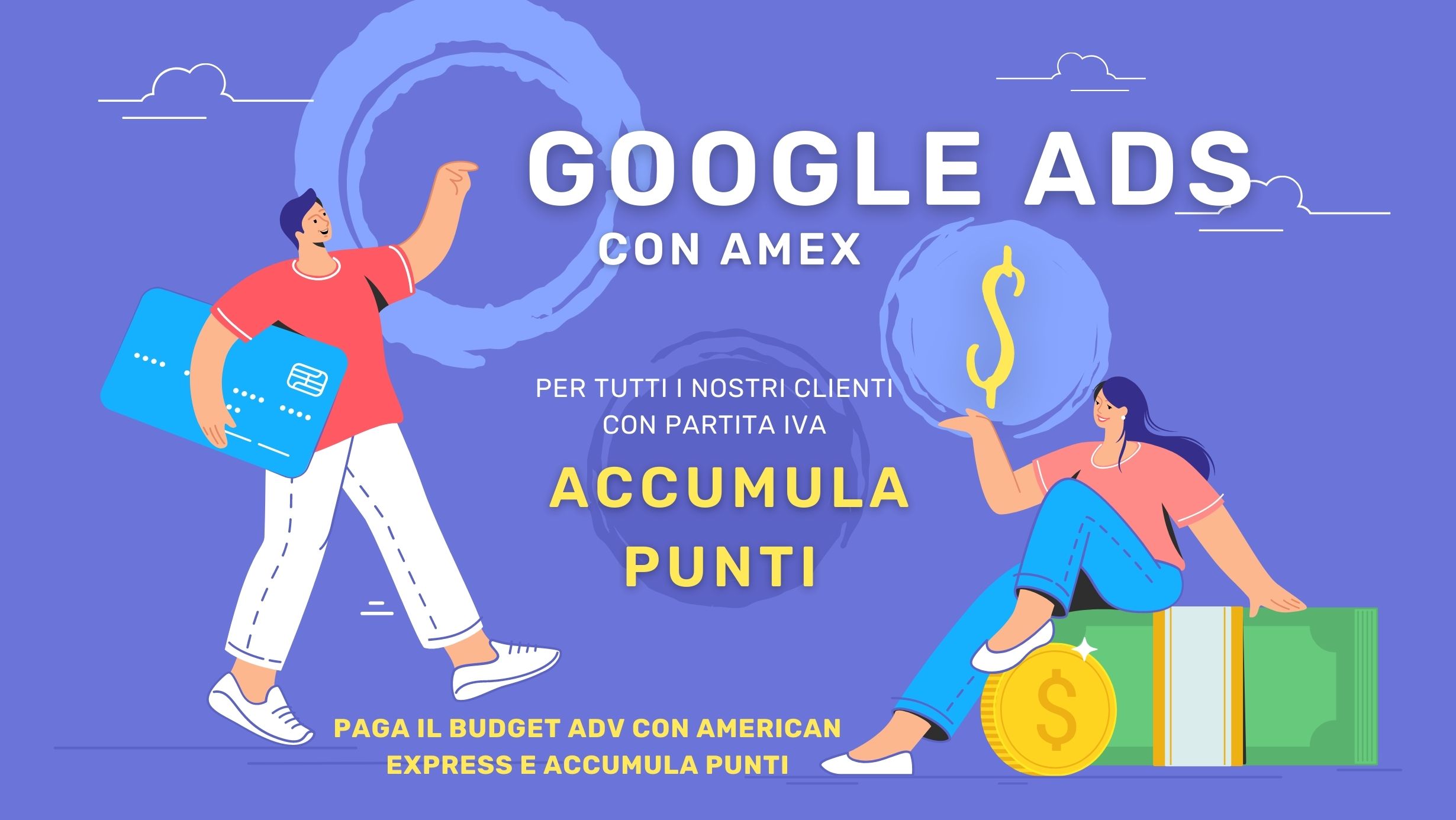 Google ADS e American Express - Cash Back