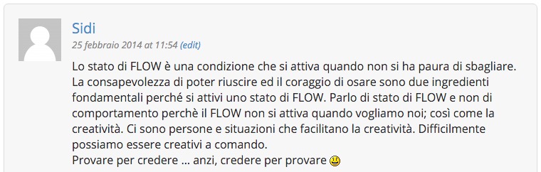 Lo Stato di Flow - Sidi