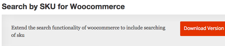 woocommerce ricerca per codice prodotto