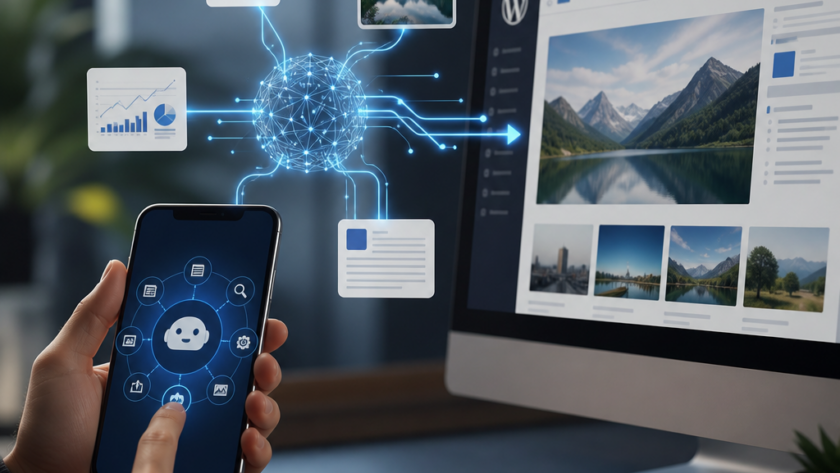 Automatizzare WordPress con AI e WPWriter da smartphone: contenuti, SEO, immagini e pubblicazione