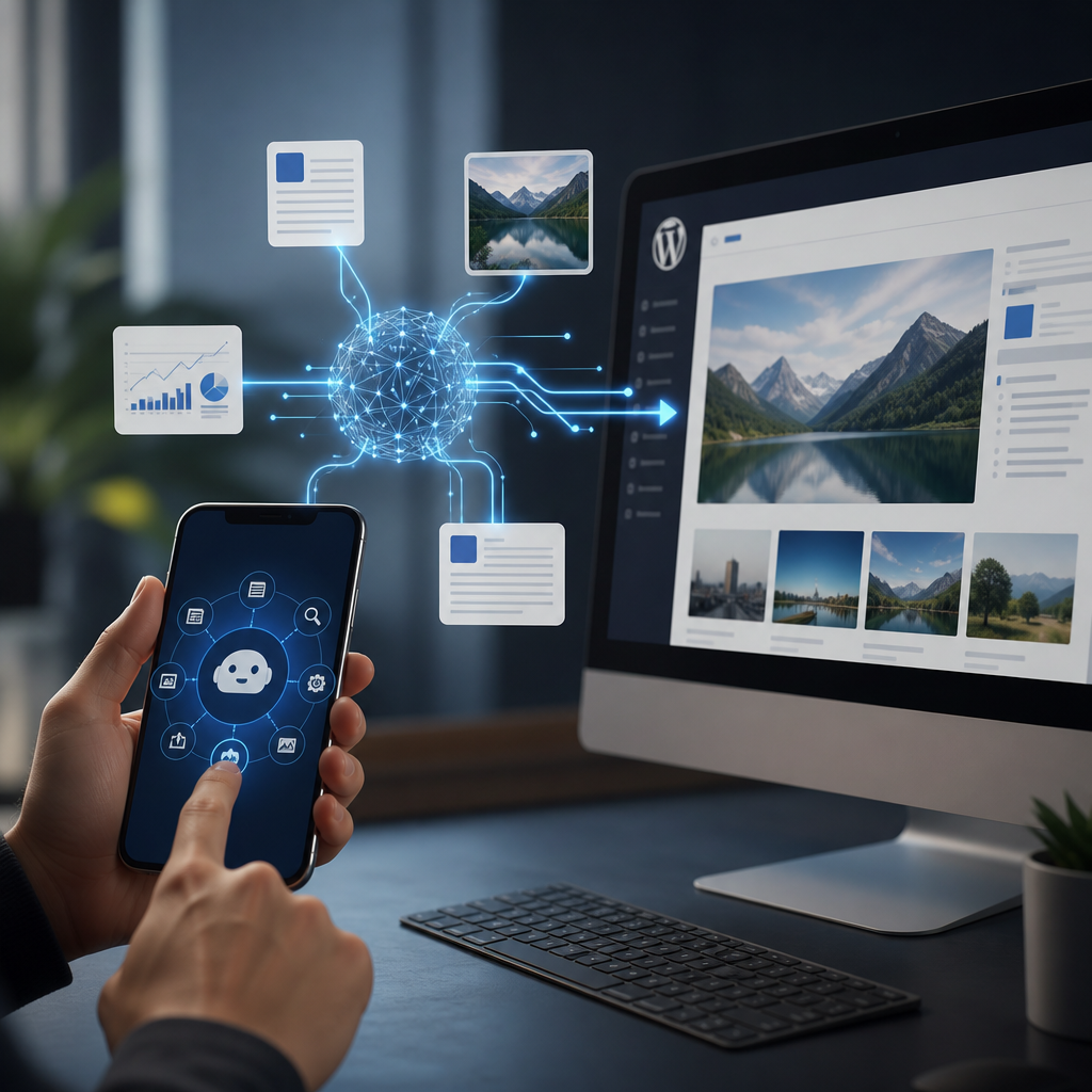 Automatizzare WordPress con AI e WPWriter da smartphone: contenuti, SEO, immagini e pubblicazione