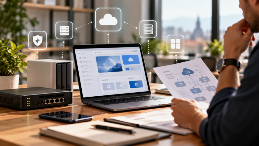 Impresa pianifica investimenti in servizi cloud, cybersecurity, backup e strumenti digitali con il Voucher Cloud & Cybersecurity 2026.