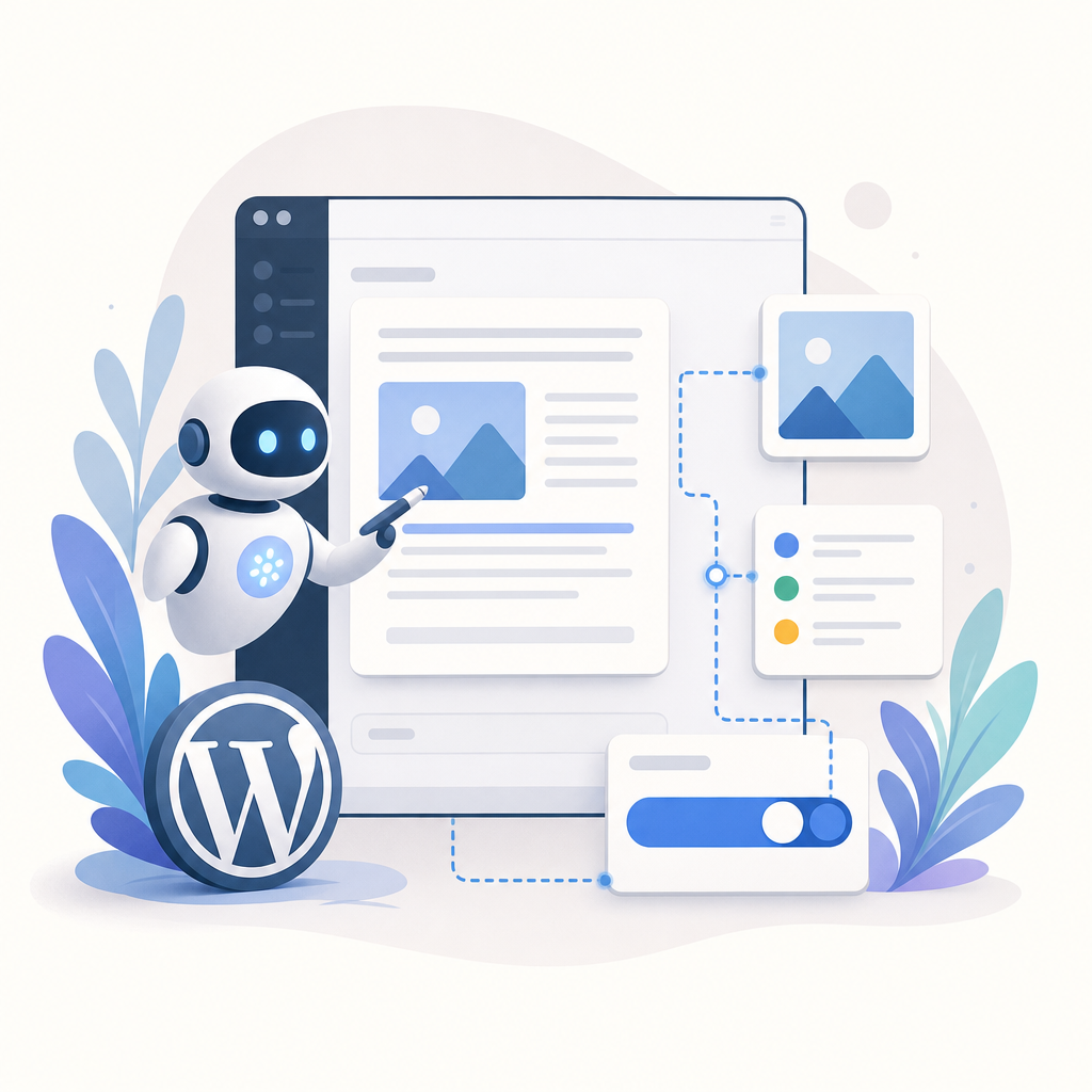 Workflow AI con WPWriter per gestire contenuti e attività direttamente in WordPress