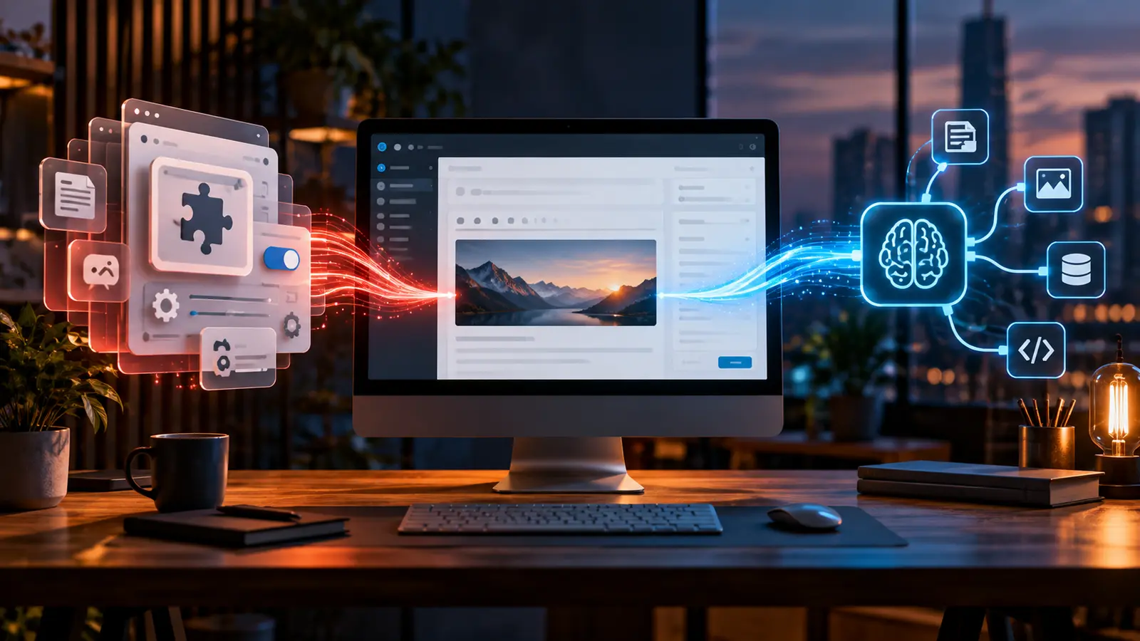 Confronto tra plugin WordPress e collegamento MCP Server per gestire contenuti con intelligenza artificiale