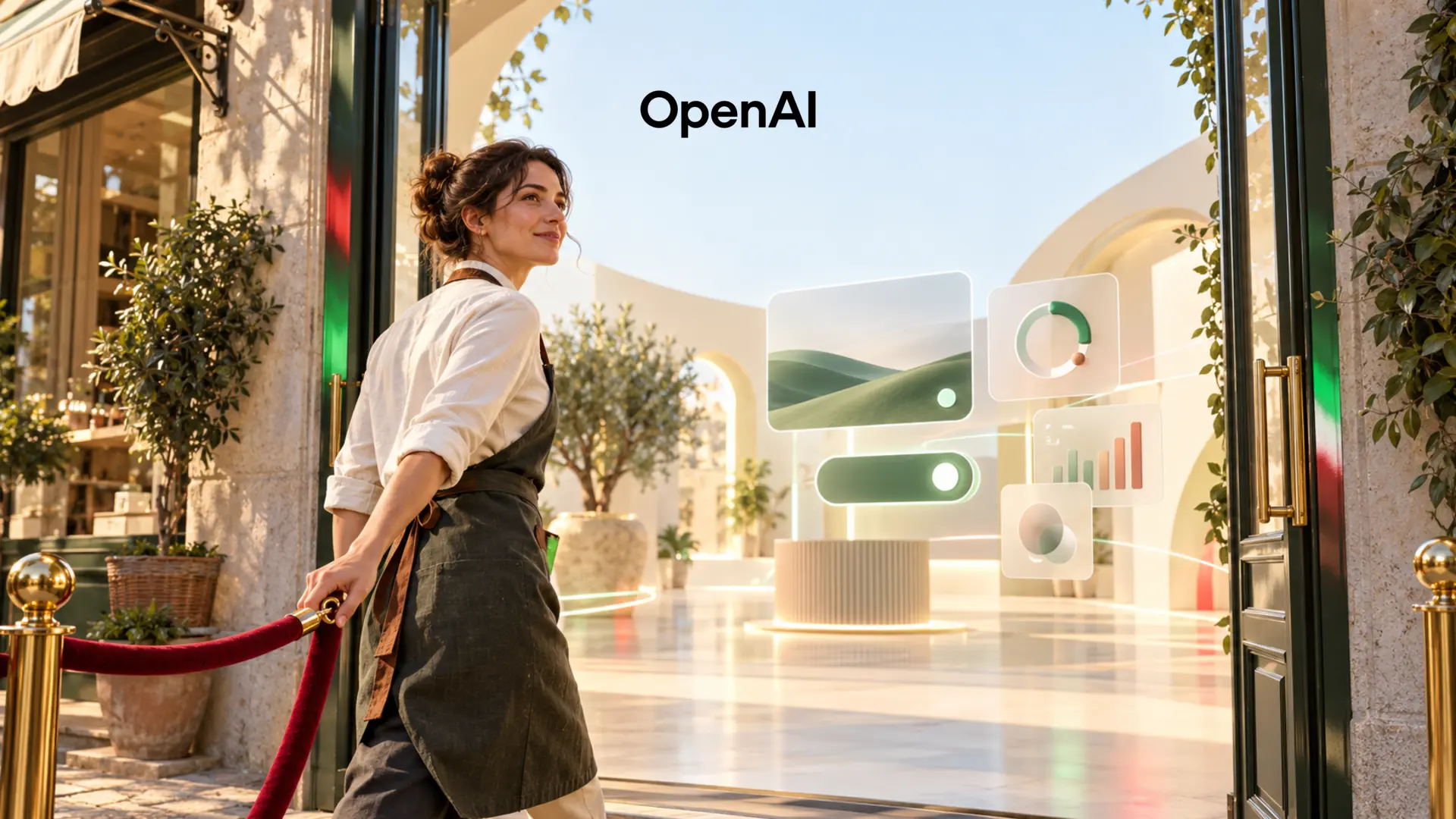 Commerciante italiana apre l&rsquo;accesso a un ambiente per creare campagne ChatGPT Ads, con il logo OpenAI in alto